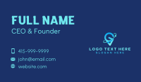 Orbit Location Pin Business Card