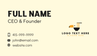 Toucan Noodle Bowl Business Card