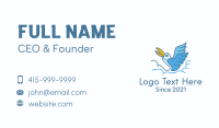 Flying Bird Sky Business Card