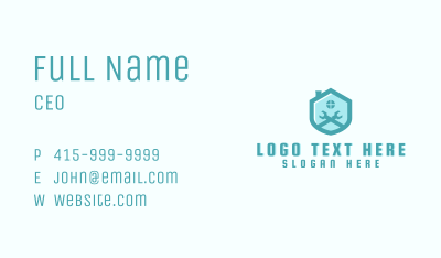 Handyman Home Improvement Business Card Image Preview