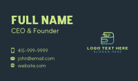 Digital Tech Wallet Business Card