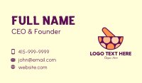 Dotted Business Card example 3