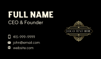 Premium Luxury Jewelry Business Card