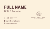 Herbal Business Card example 3