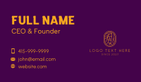 Woman Boutique Shop Business Card