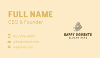 Happy Cookie Mascot Business Card Image Preview