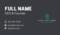 AI Cyber Tech Business Card