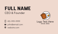 Breakfast Business Card example 3