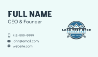 Faucet Water Plumbing Business Card