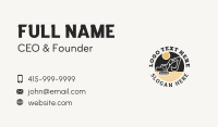 Excavation Business Card example 1