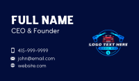 Car Wash Maintenance Business Card