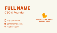 Rubber Duck Toy Business Card Design