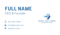 Cargo Freight Shipping Business Card