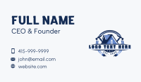 Hammer Carpentry Construction Business Card