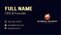 Chicken Grill Barbecue Business Card