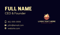 Chicken Grill Barbecue Business Card Design