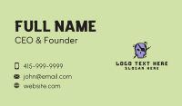 Pirate Skull Skate Shop Business Card