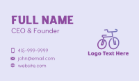 Mountain Bike Business Card example 2