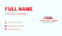 Auto Wash Clean Business Card Design