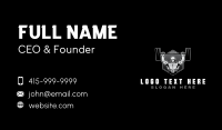 Mascular Business Card example 2