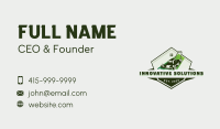 Lawn Mower Home Care Business Card Design