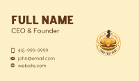 Taylor Ham Burger New Jersey Business Card