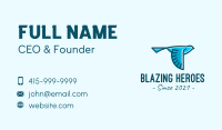 Blue Canary Bird Business Card