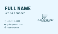 Shop Business Card example 3