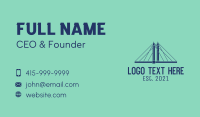Truss Business Card example 2