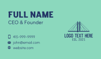 Bridge Structure Builder  Business Card