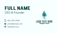 Landscape Gardener Business Card example 2
