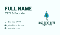 Droplet Business Card example 3