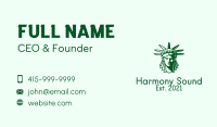 Green Liberty Head  Business Card