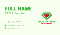 Fruits And Vegetables Business Card example 4