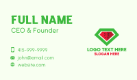 Watermelon Diamond Business Card