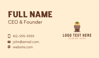 Tribal Tiki  Food Business Card