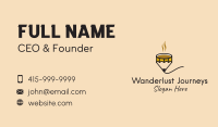 Coffeehouse Business Card example 3