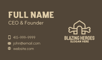 Bone Doghouse Kennel Business Card Image Preview