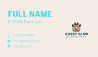 Puppy Paw Veterinary Business Card Image Preview