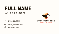 Horse Fast Racing Business Card