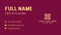 Hashtag Business Card example 4