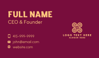 Interior Decorator Business Card example 3