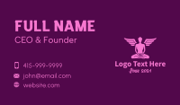 Sitting Business Card example 4
