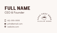 Roasted Business Card example 1