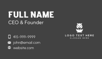 Hamster Dental Tooth Business Card Design