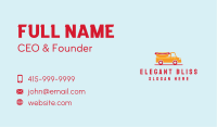 Food Truck Business Card example 4