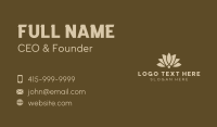 Lotus Flower Yoga Wellness  Business Card