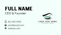 Makeup Business Card example 3