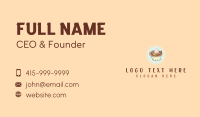 Georgia Peach Cobbler Business Card