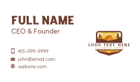 Wild West Desert Adventure Business Card